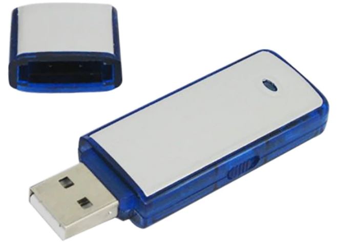 Diktafon ve flash disku