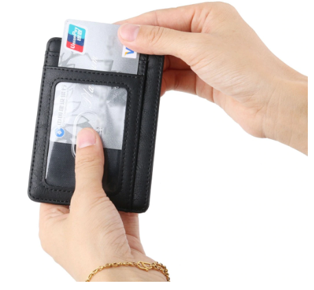 Bezpečnostní peněženka na doklady a platební karty s RFID ochranou