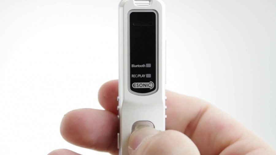 Digitální diktafon Esonic s nahráváním telefonních hovorů