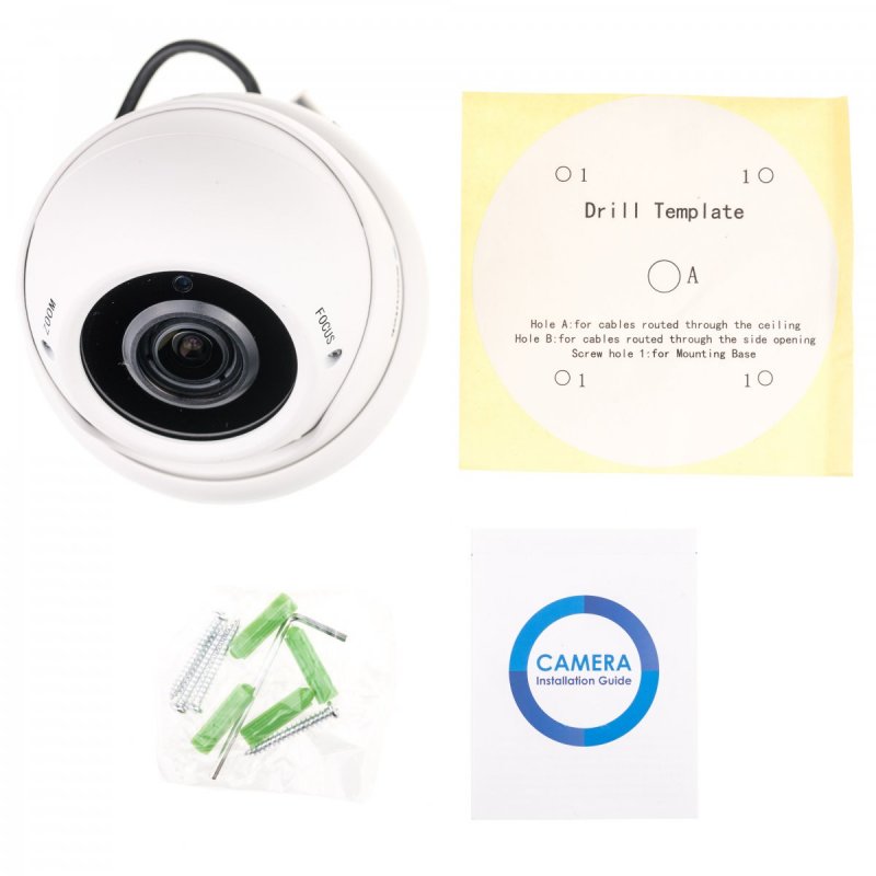 Venkovní AHD kamera s varifokálním objektivem - IR až 20m