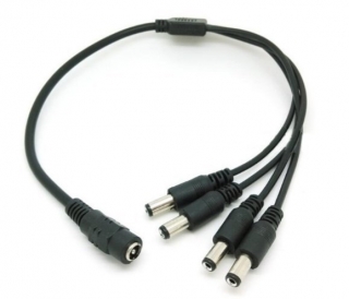 Propojovací kabel pro bezpečnostní kamery se 4 koncovkami